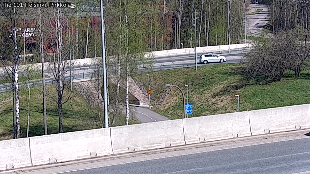 Weather Camera Image Väg 101 Helsingfors Britas, Helsinki, Uusimaa
