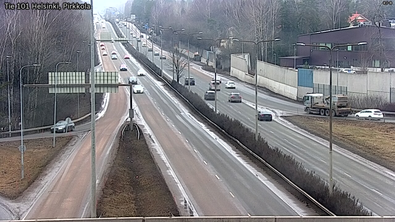 Weather Camera Image Väg 101 Helsingfors Britas, Helsinki, Uusimaa