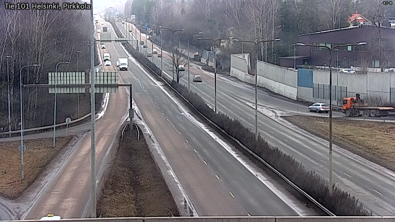 Weather Camera Image Väg 101 Helsingfors Britas, Helsinki, Uusimaa