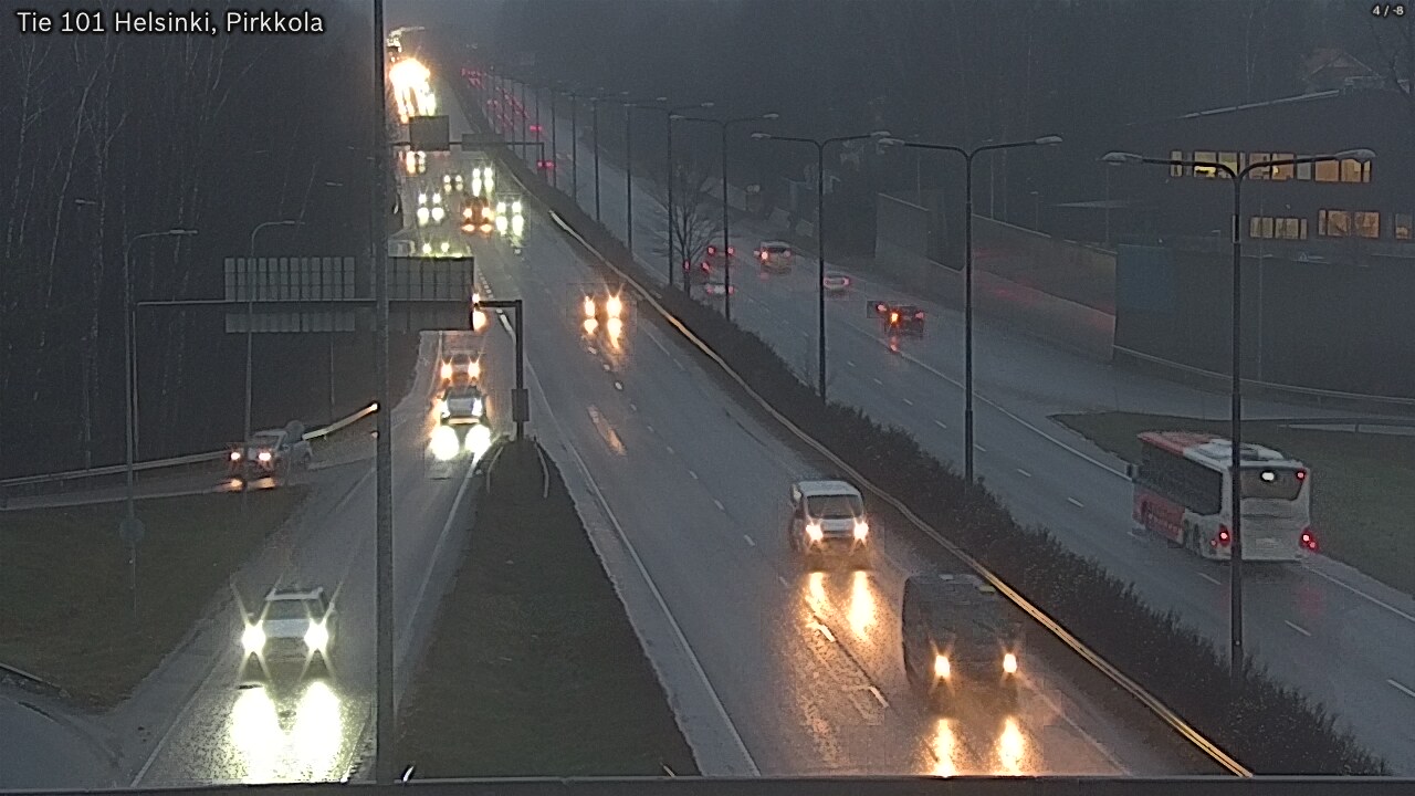 Weather Camera Image Väg 101 Helsingfors Britas, Helsinki, Uusimaa