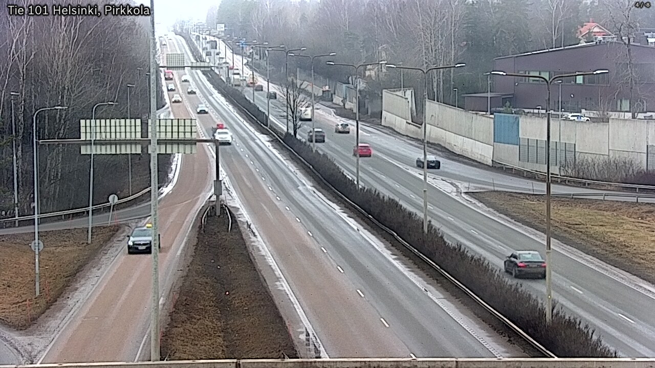 Weather Camera Image Väg 101 Helsingfors Britas, Helsinki, Uusimaa
