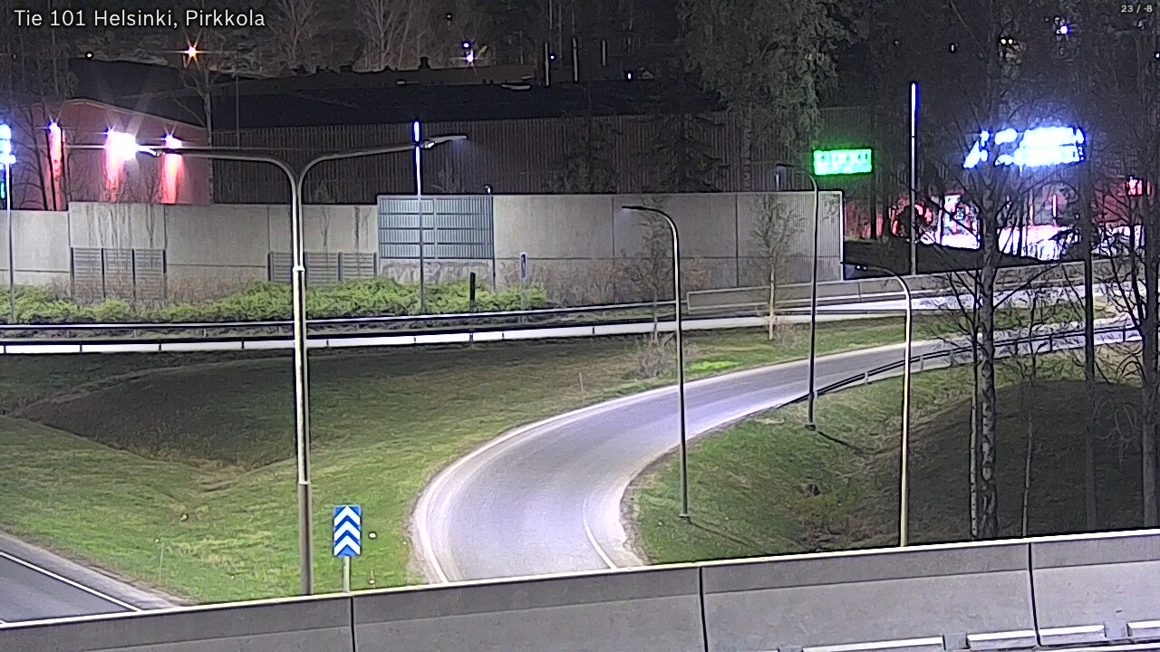 Weather Camera Image Road 101 Helsinki Pirkkola, Helsinki, Uusimaa