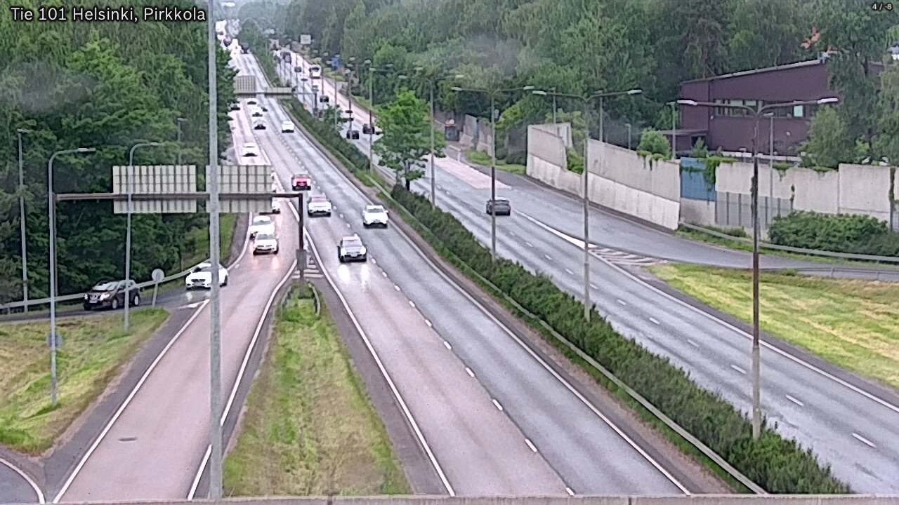 Weather Camera Image Väg 101 Helsingfors Britas, Helsinki, Uusimaa