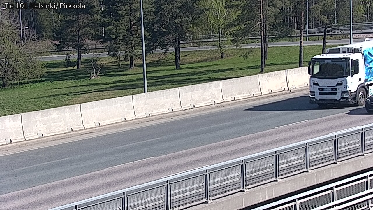 Weather Camera Image Väg 101 Helsingfors Britas, Helsinki, Uusimaa