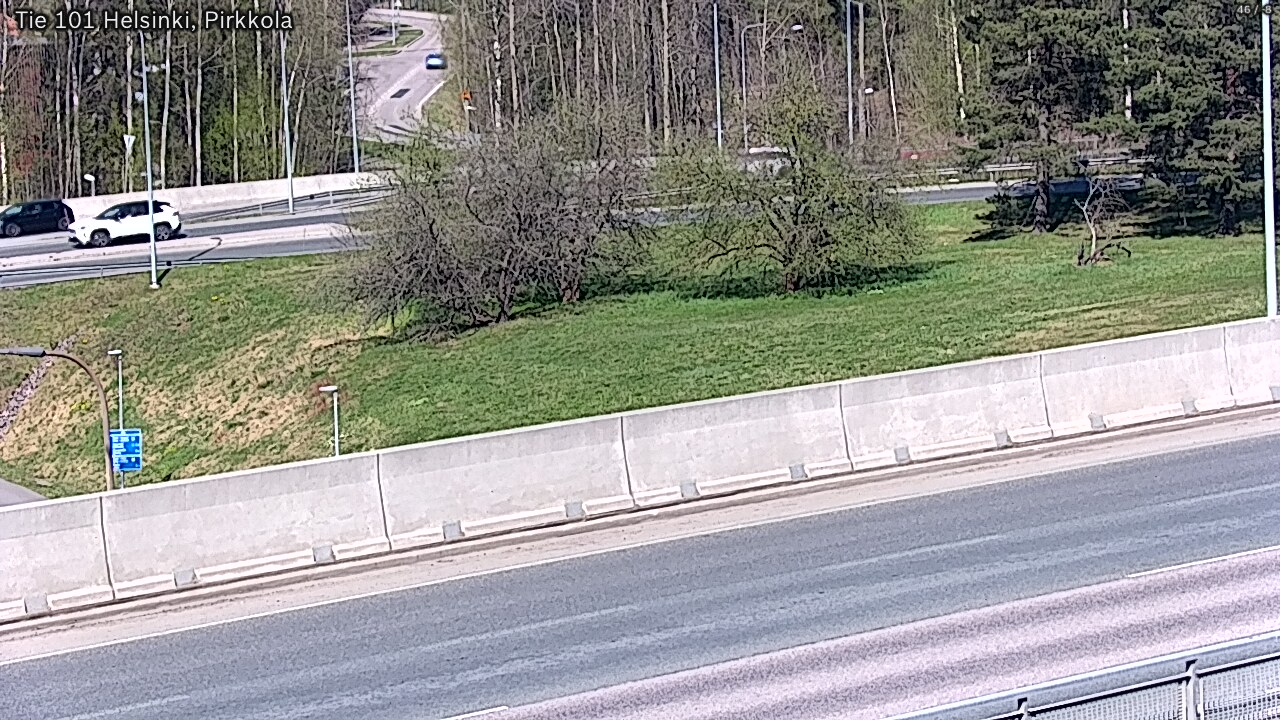 Weather Camera Image Väg 101 Helsingfors Britas, Helsinki, Uusimaa