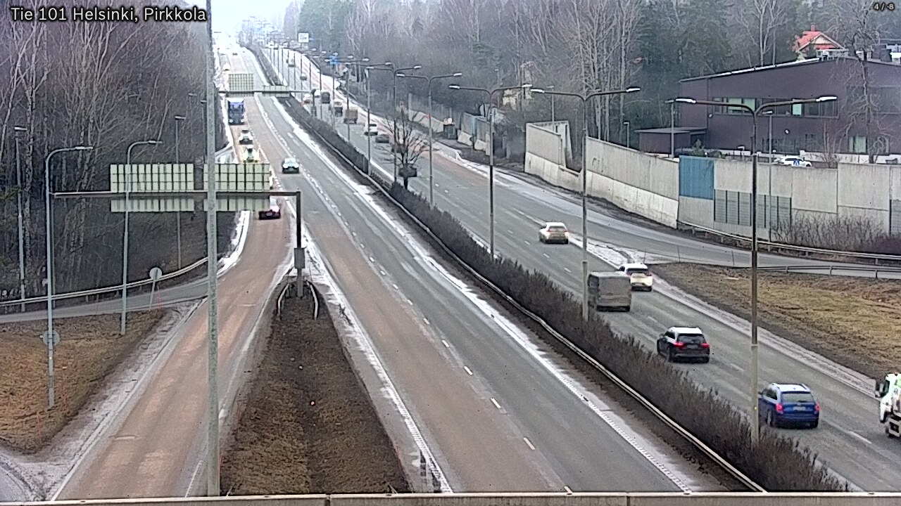 Weather Camera Image Väg 101 Helsingfors Britas, Helsinki, Uusimaa