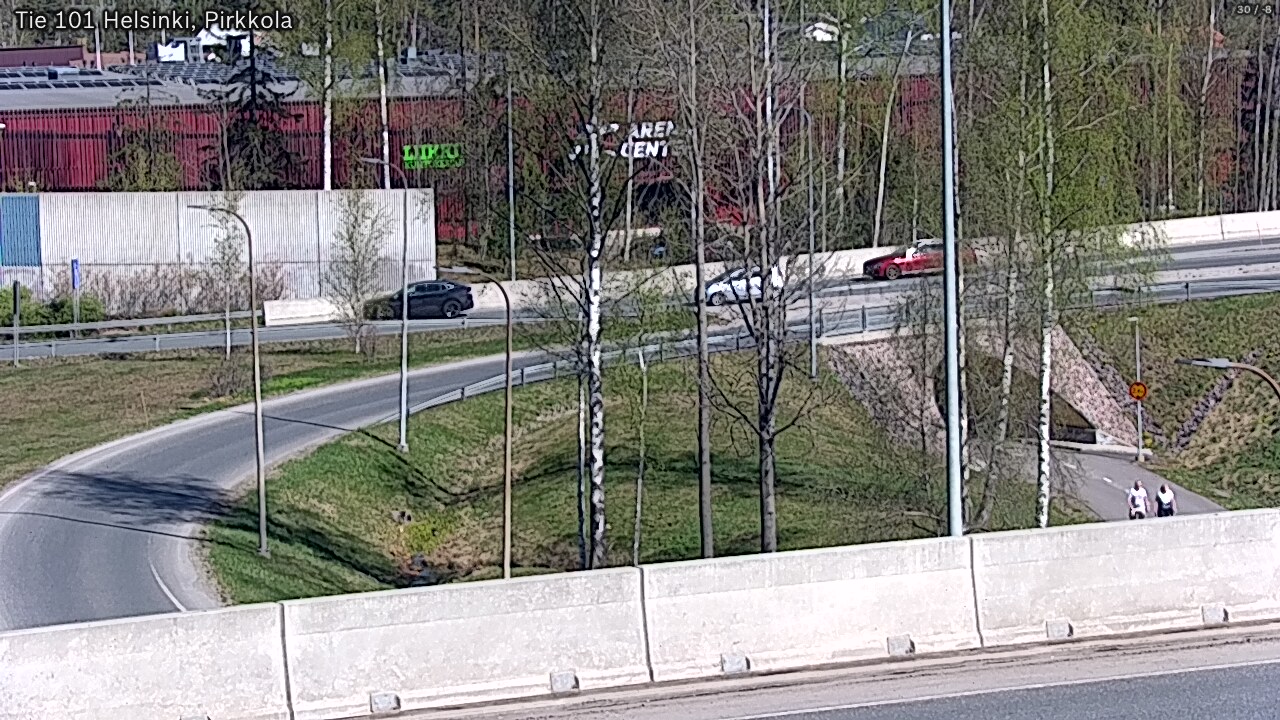 Weather Camera Image Väg 101 Helsingfors Britas, Helsinki, Uusimaa