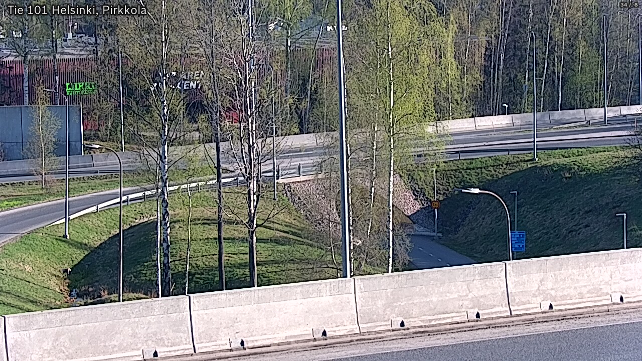 Weather Camera Image Väg 101 Helsingfors Britas, Helsinki, Uusimaa