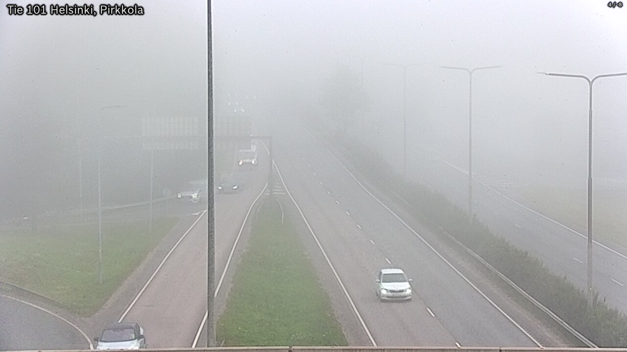 Weather Camera Image Väg 101 Helsingfors Britas, Helsinki, Uusimaa