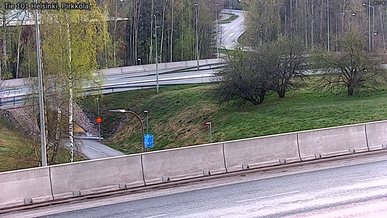 Weather Camera Image Väg 101 Helsingfors Britas, Helsinki, Uusimaa