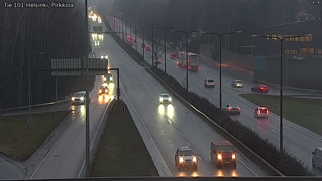Weather Camera Image Väg 101 Helsingfors Britas, Helsinki, Uusimaa