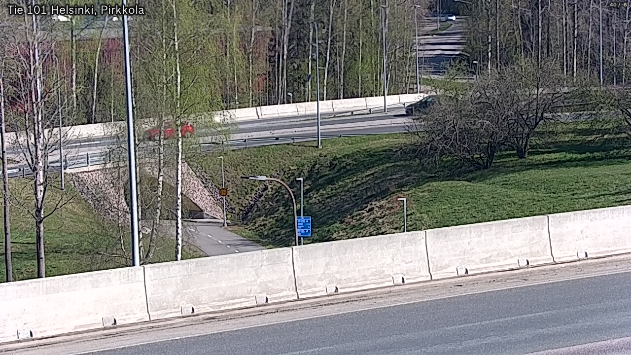 Weather Camera Image Väg 101 Helsingfors Britas, Helsinki, Uusimaa