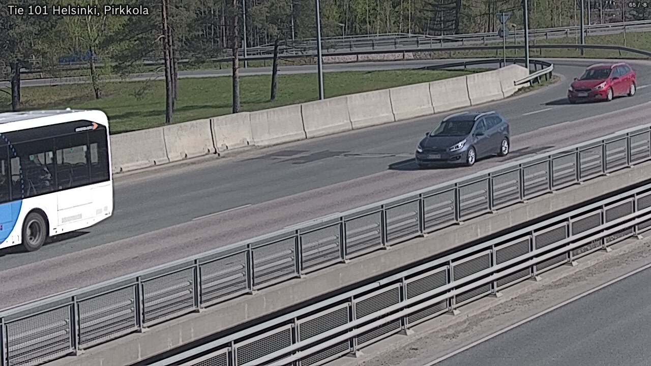 Weather Camera Image Väg 101 Helsingfors Britas, Helsinki, Uusimaa