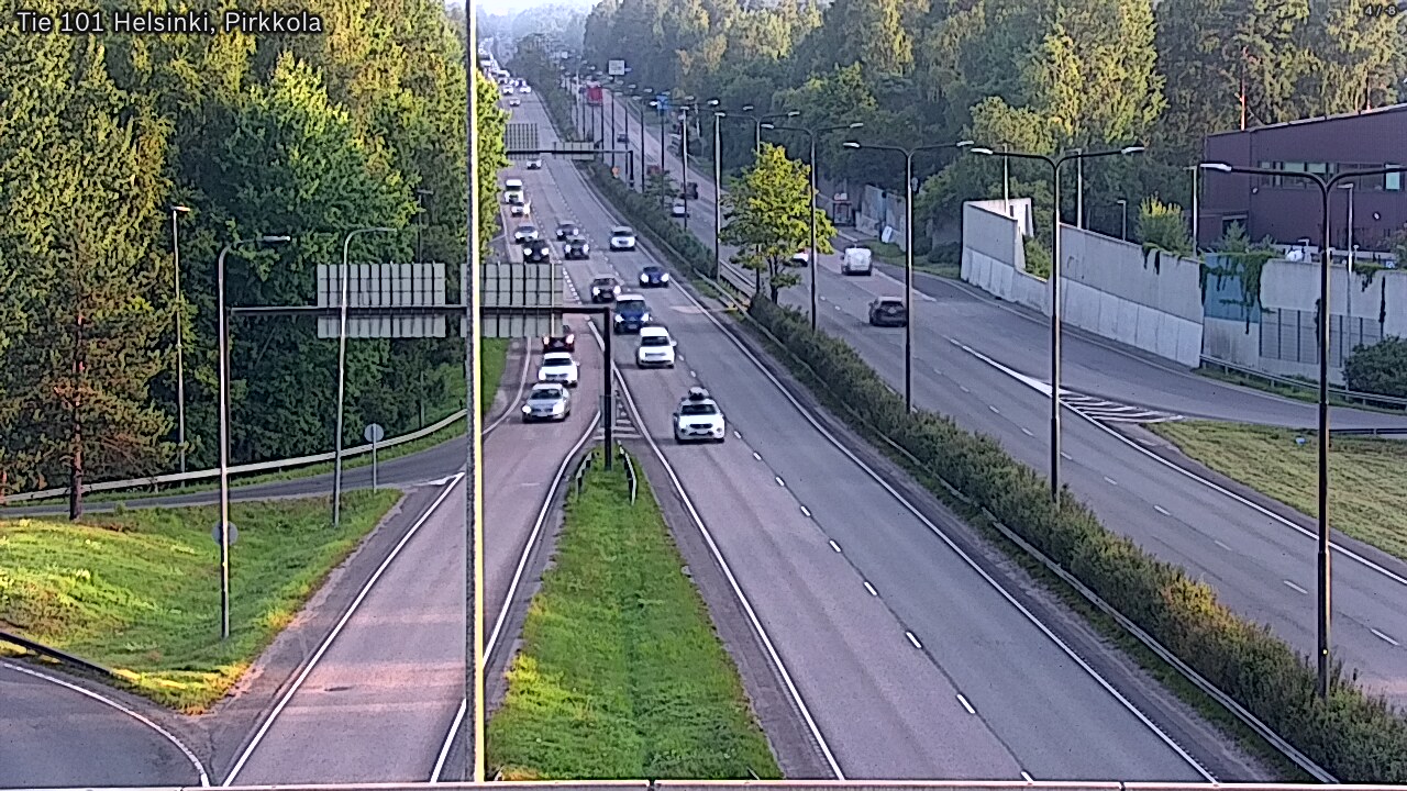 Weather Camera Image Väg 101 Helsingfors Britas, Helsinki, Uusimaa