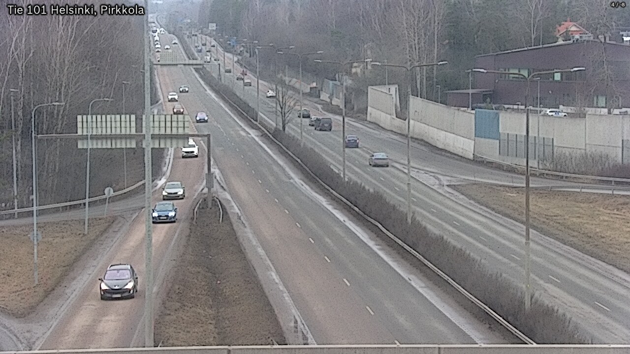 Weather Camera Image Väg 101 Helsingfors Britas, Helsinki, Uusimaa