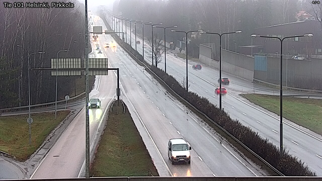 Weather Camera Image Väg 101 Helsingfors Britas, Helsinki, Uusimaa