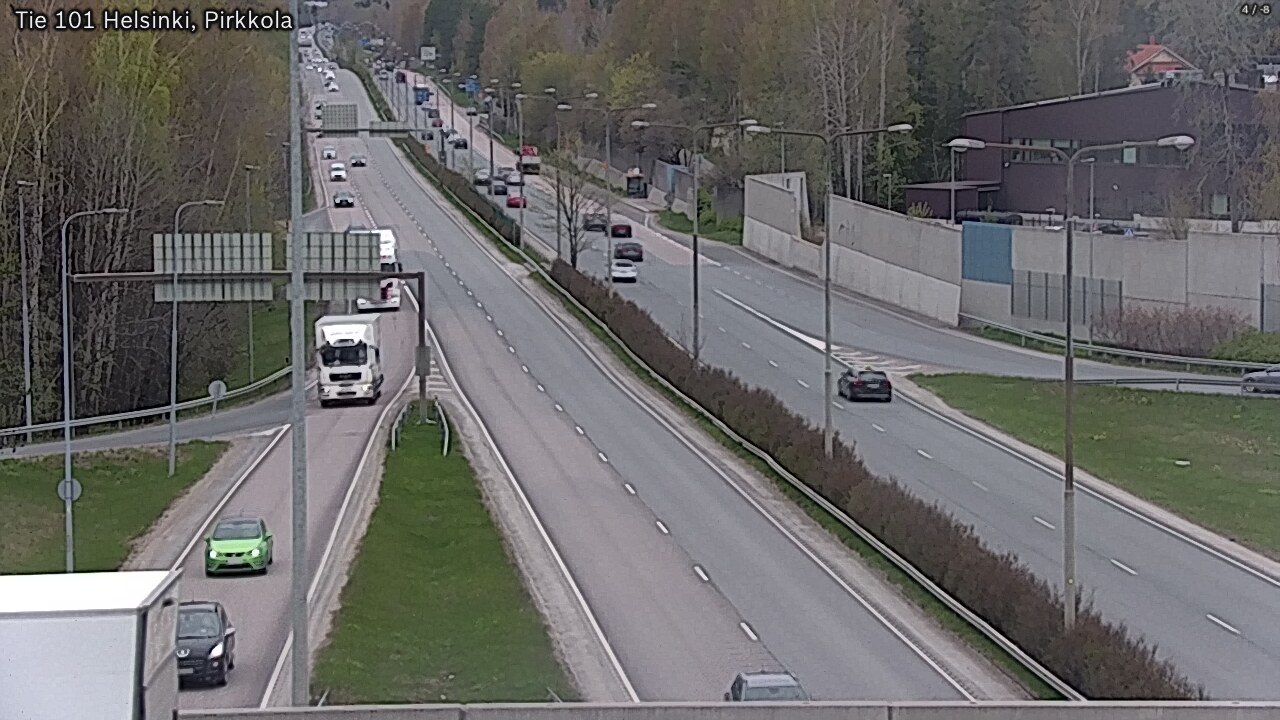 Weather Camera Image Väg 101 Helsingfors Britas, Helsinki, Uusimaa