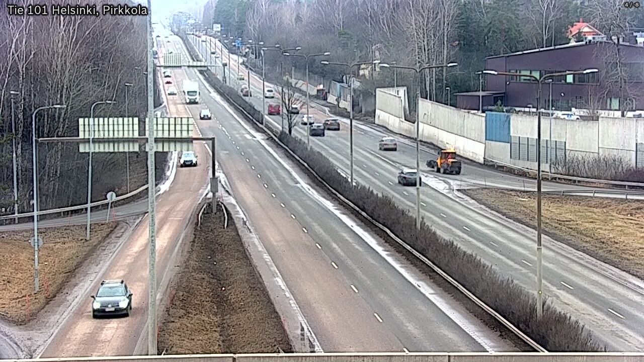 Weather Camera Image Väg 101 Helsingfors Britas, Helsinki, Uusimaa