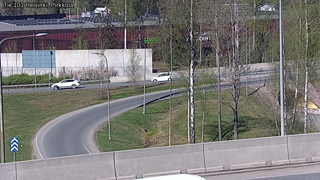 Weather Camera Image Väg 101 Helsingfors Britas, Helsinki, Uusimaa