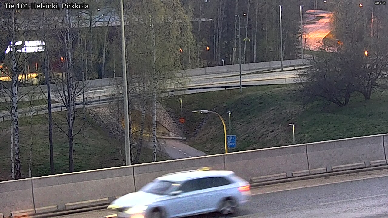 Weather Camera Image Väg 101 Helsingfors Britas, Helsinki, Uusimaa