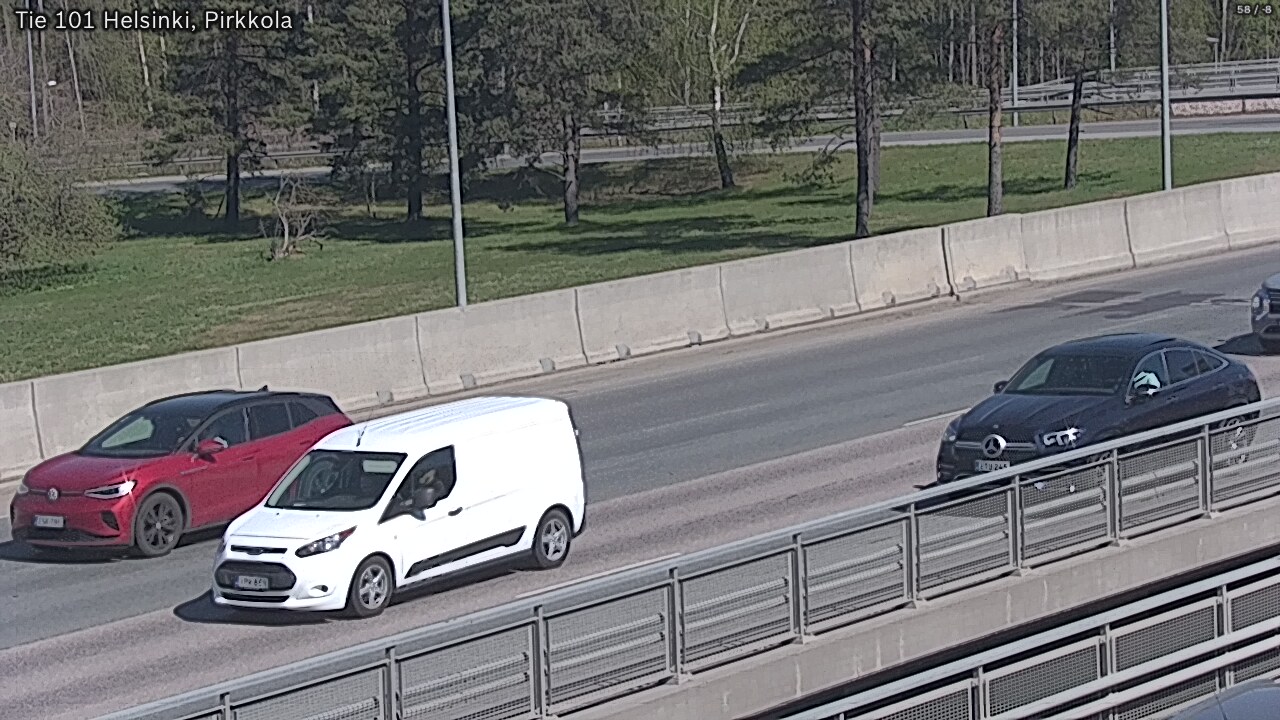 Weather Camera Image Väg 101 Helsingfors Britas, Helsinki, Uusimaa