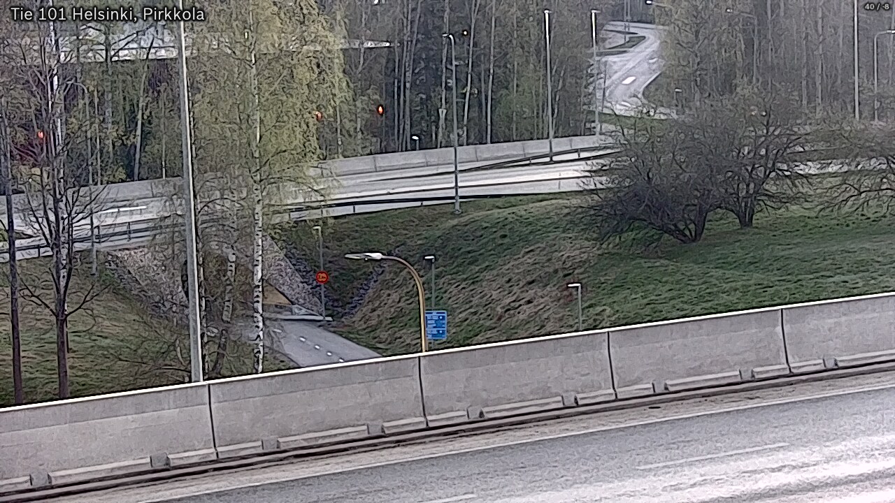 Weather Camera Image Väg 101 Helsingfors Britas, Helsinki, Uusimaa