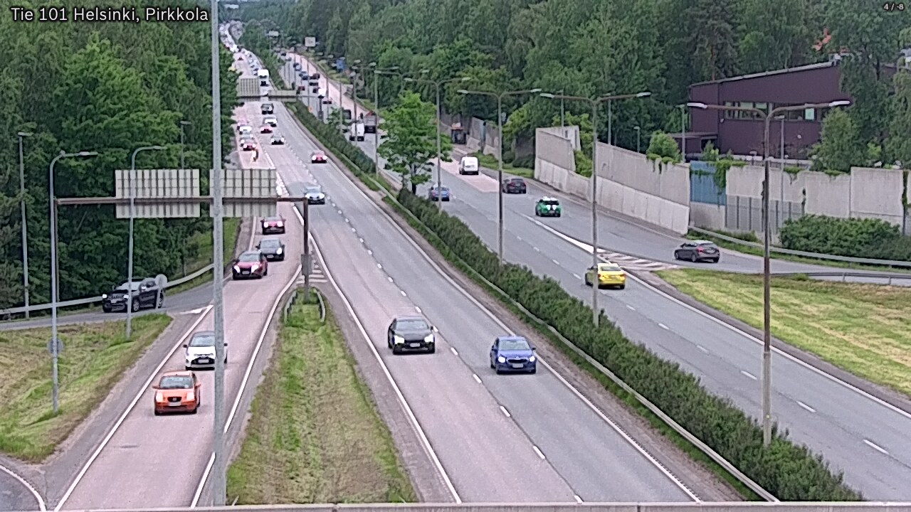 Weather Camera Image Väg 101 Helsingfors Britas, Helsinki, Uusimaa