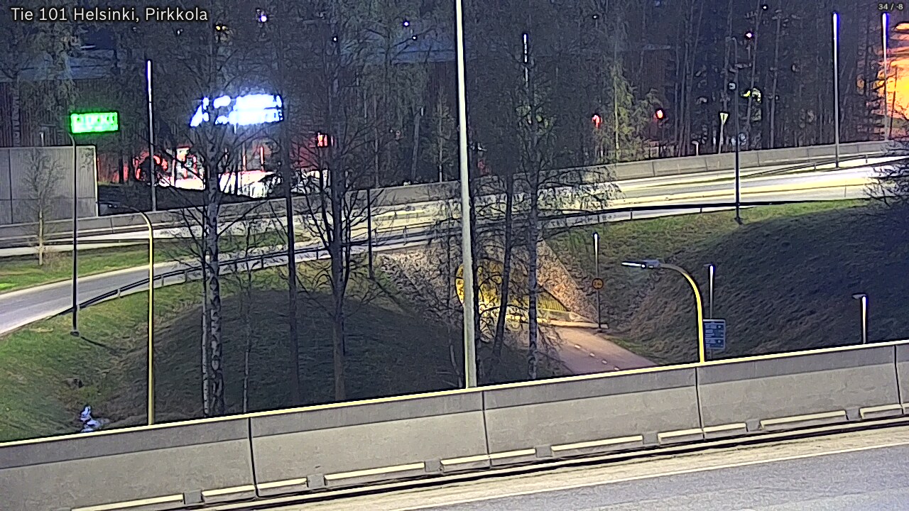 Weather Camera Image Väg 101 Helsingfors Britas, Helsinki, Uusimaa