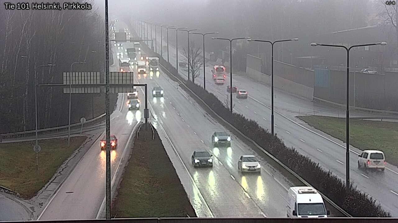 Weather Camera Image Väg 101 Helsingfors Britas, Helsinki, Uusimaa