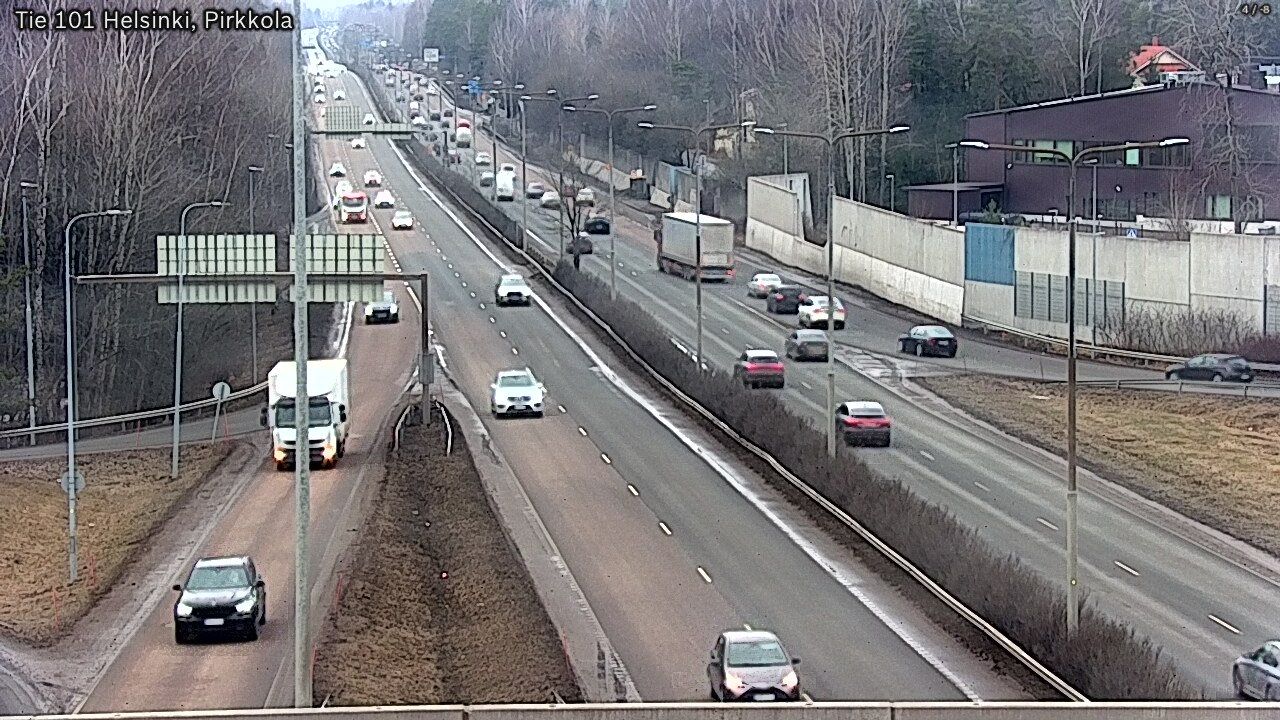 Weather Camera Image Väg 101 Helsingfors Britas, Helsinki, Uusimaa
