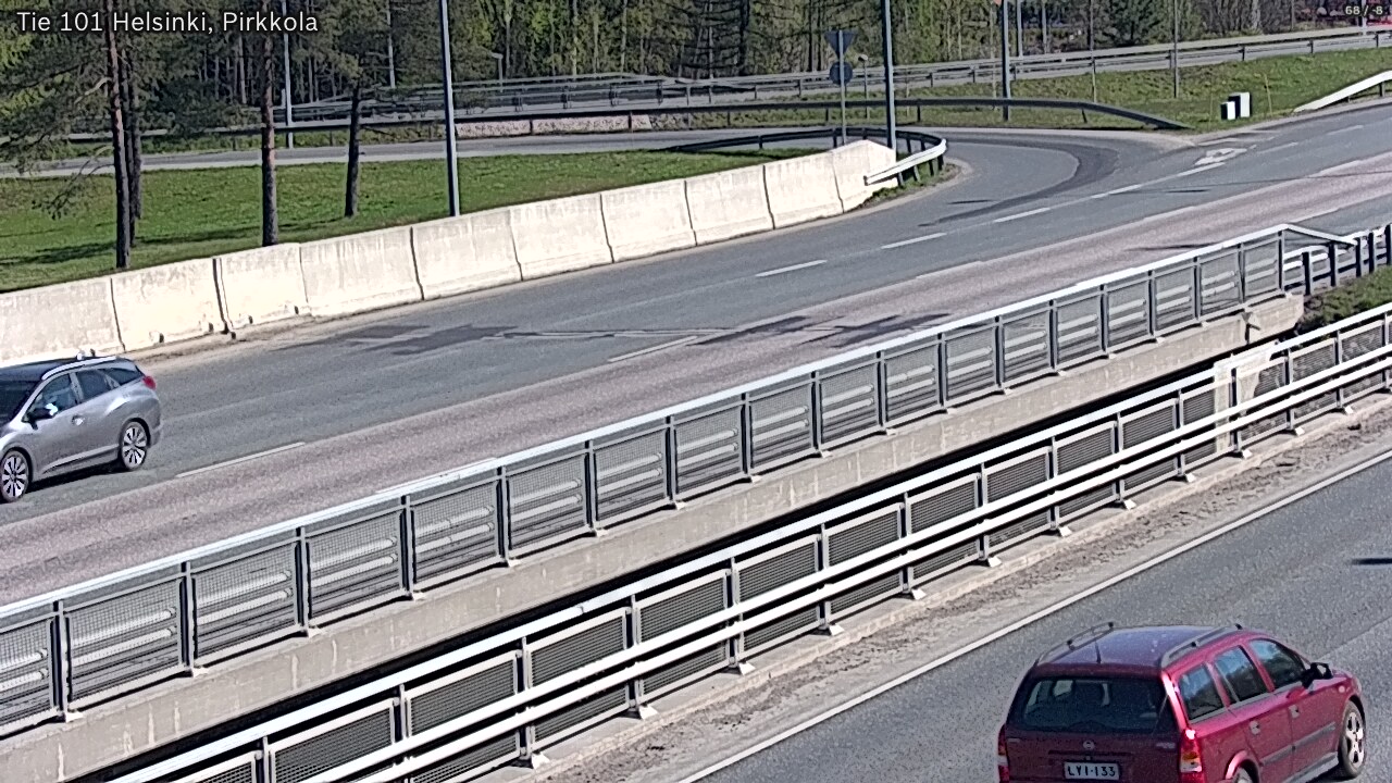 Weather Camera Image Väg 101 Helsingfors Britas, Helsinki, Uusimaa