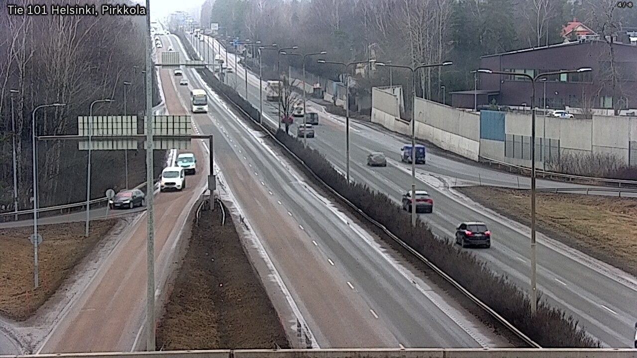 Weather Camera Image Väg 101 Helsingfors Britas, Helsinki, Uusimaa