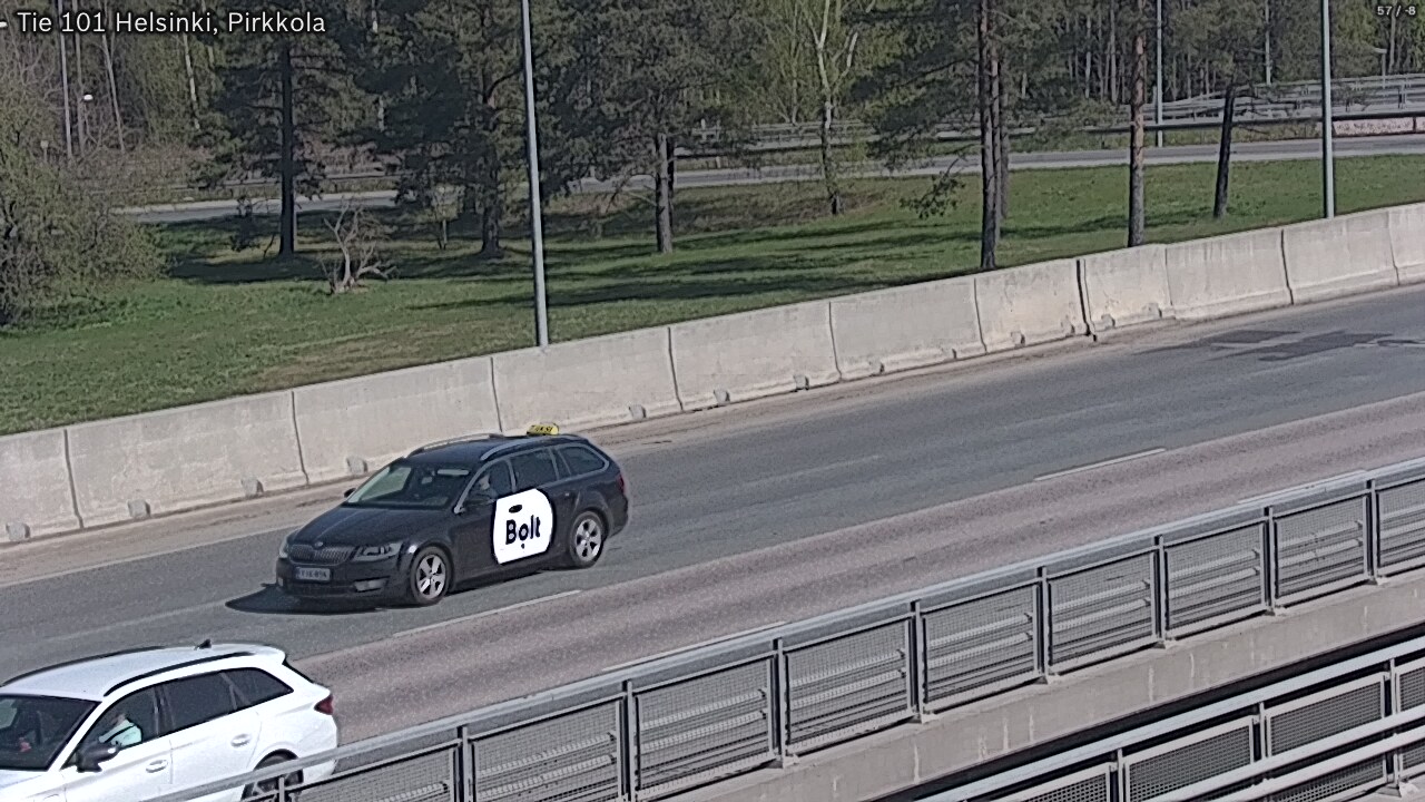 Weather Camera Image Väg 101 Helsingfors Britas, Helsinki, Uusimaa