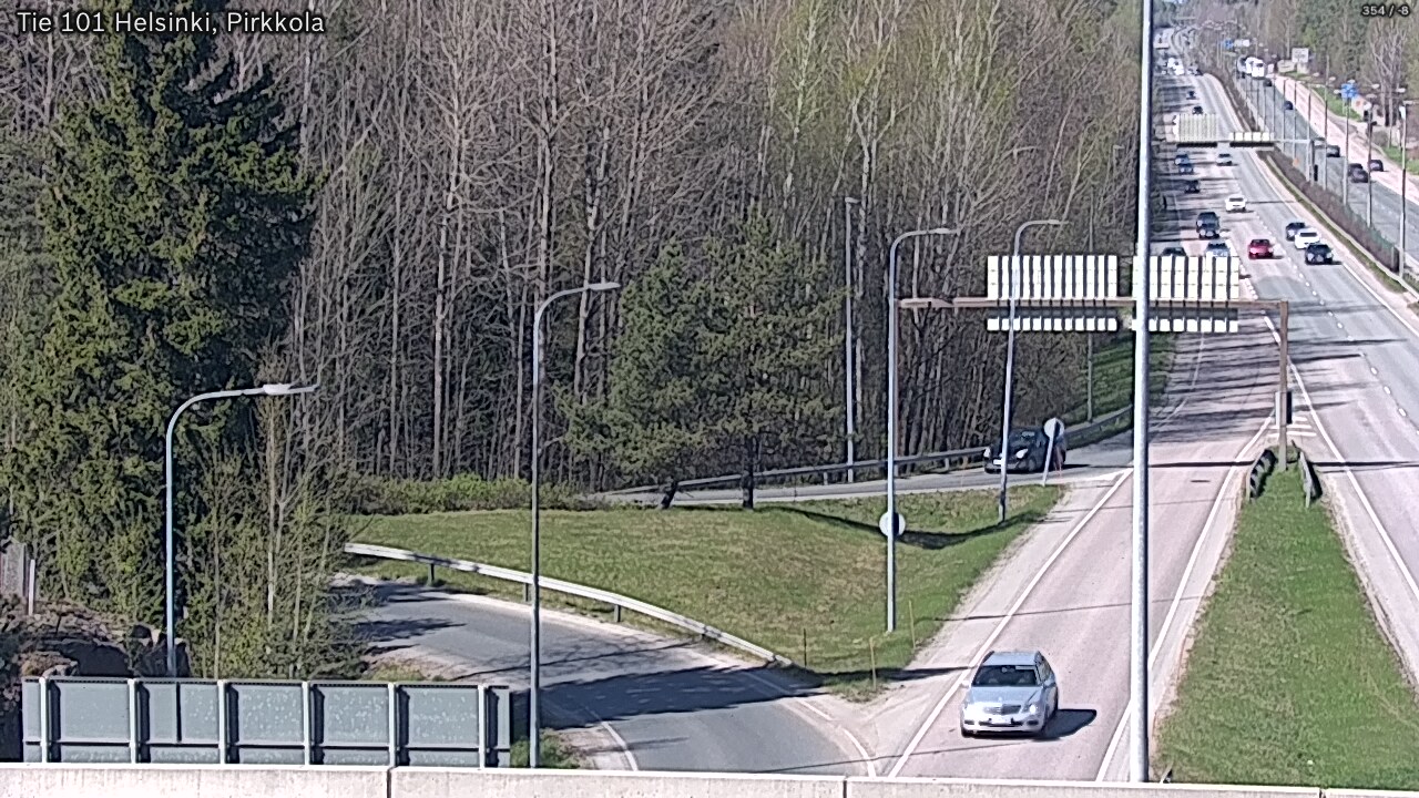 Weather Camera Image Väg 101 Helsingfors Britas, Helsinki, Uusimaa