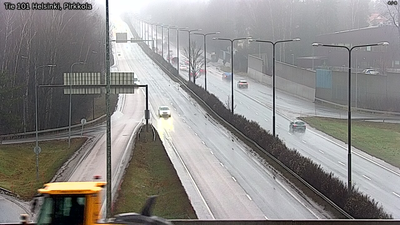 Weather Camera Image Väg 101 Helsingfors Britas, Helsinki, Uusimaa