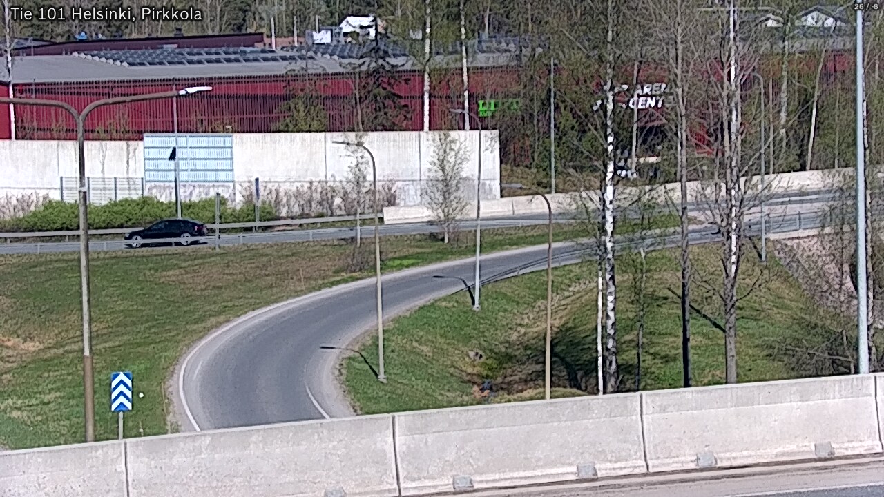Weather Camera Image Väg 101 Helsingfors Britas, Helsinki, Uusimaa
