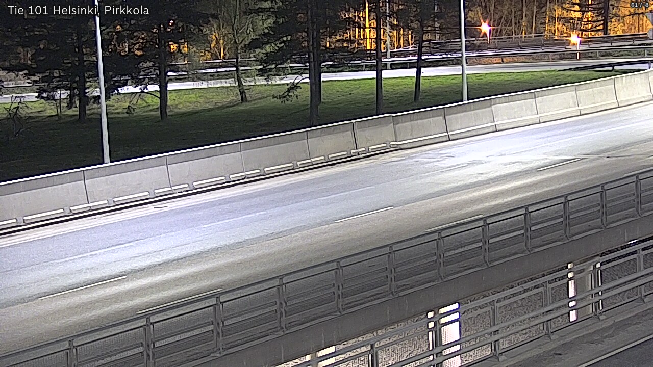 Weather Camera Image Road 101 Helsinki Pirkkola, Helsinki, Uusimaa