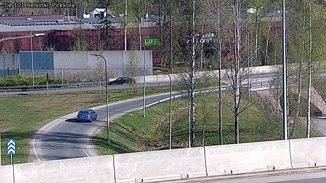 Weather Camera Image Väg 101 Helsingfors Britas, Helsinki, Uusimaa