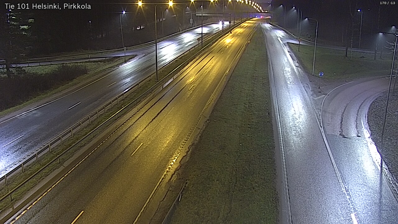 Weather Camera Image Väg 101 Helsingfors Britas, Helsinki, Uusimaa