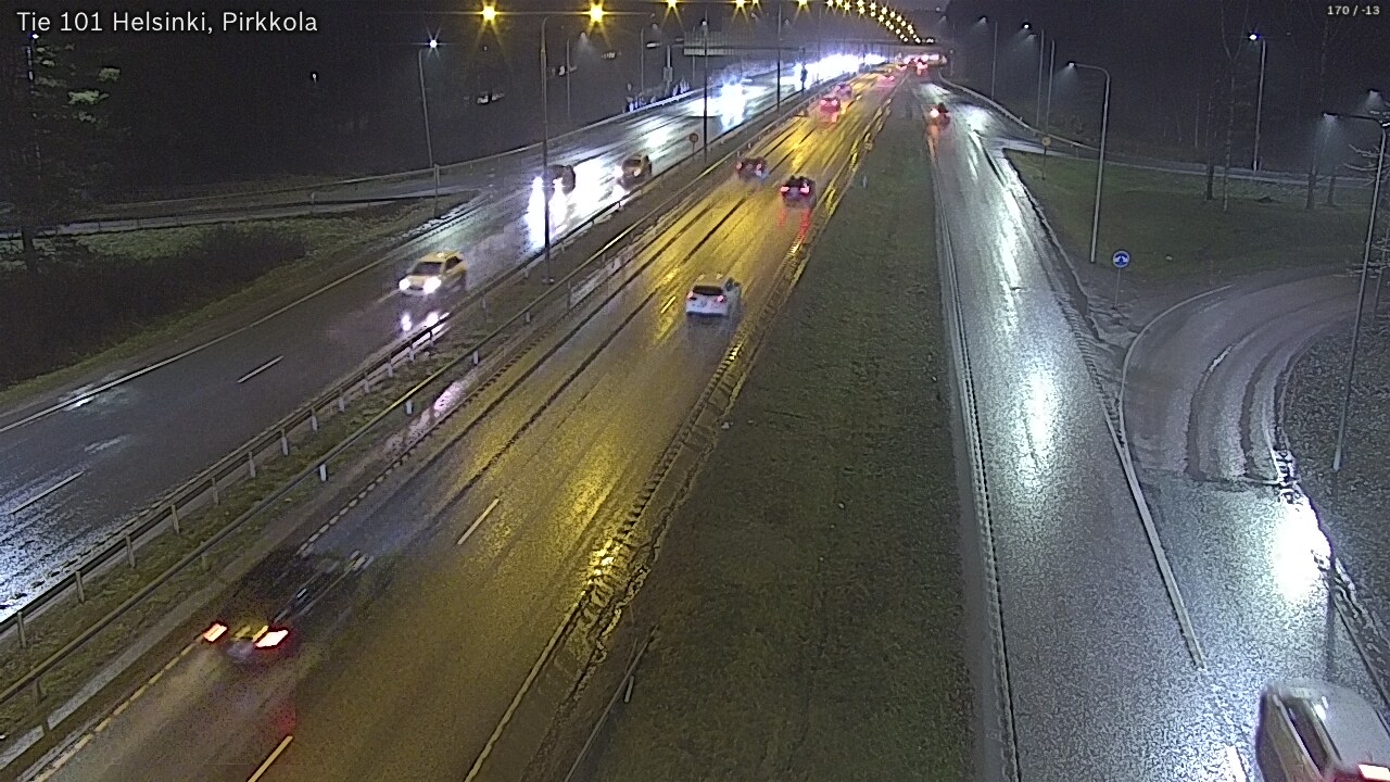 Weather Camera Image Väg 101 Helsingfors Britas, Helsinki, Uusimaa