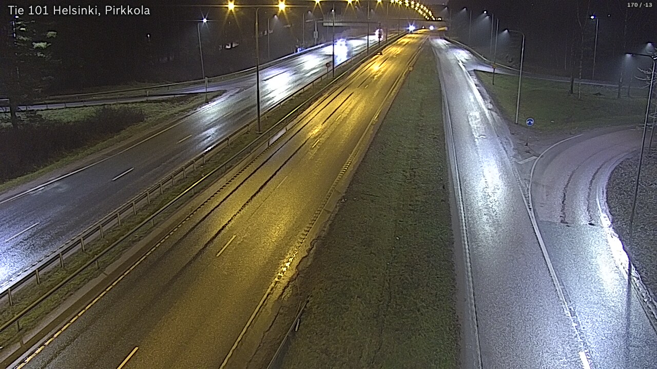 Weather Camera Image Väg 101 Helsingfors Britas, Helsinki, Uusimaa