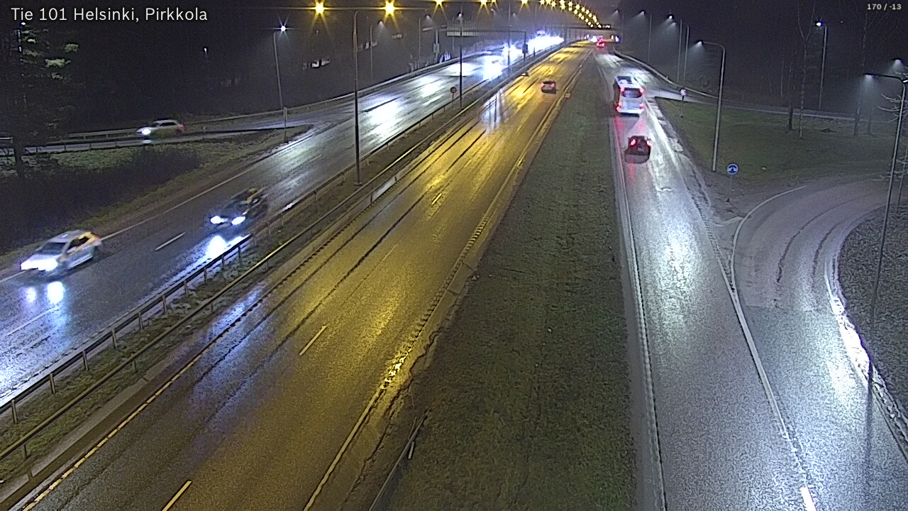 Weather Camera Image Väg 101 Helsingfors Britas, Helsinki, Uusimaa
