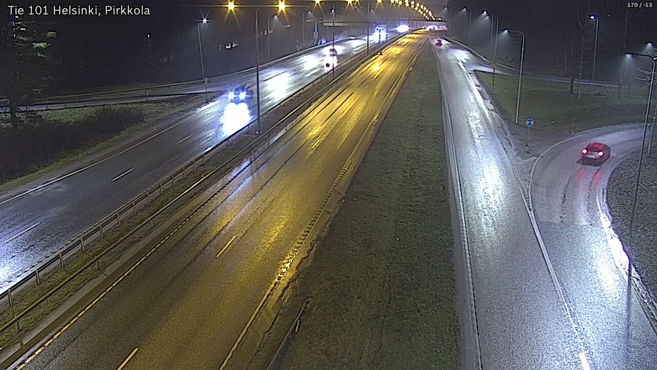 Weather Camera Image Väg 101 Helsingfors Britas, Helsinki, Uusimaa