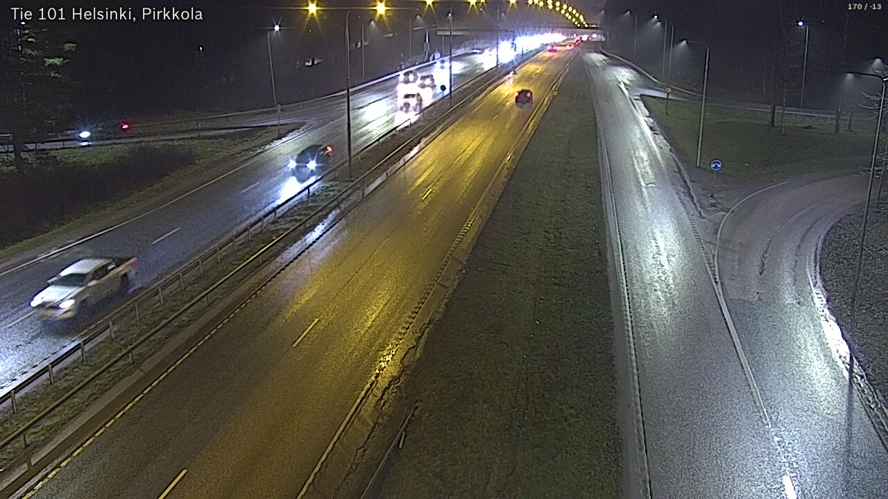 Weather Camera Image Väg 101 Helsingfors Britas, Helsinki, Uusimaa
