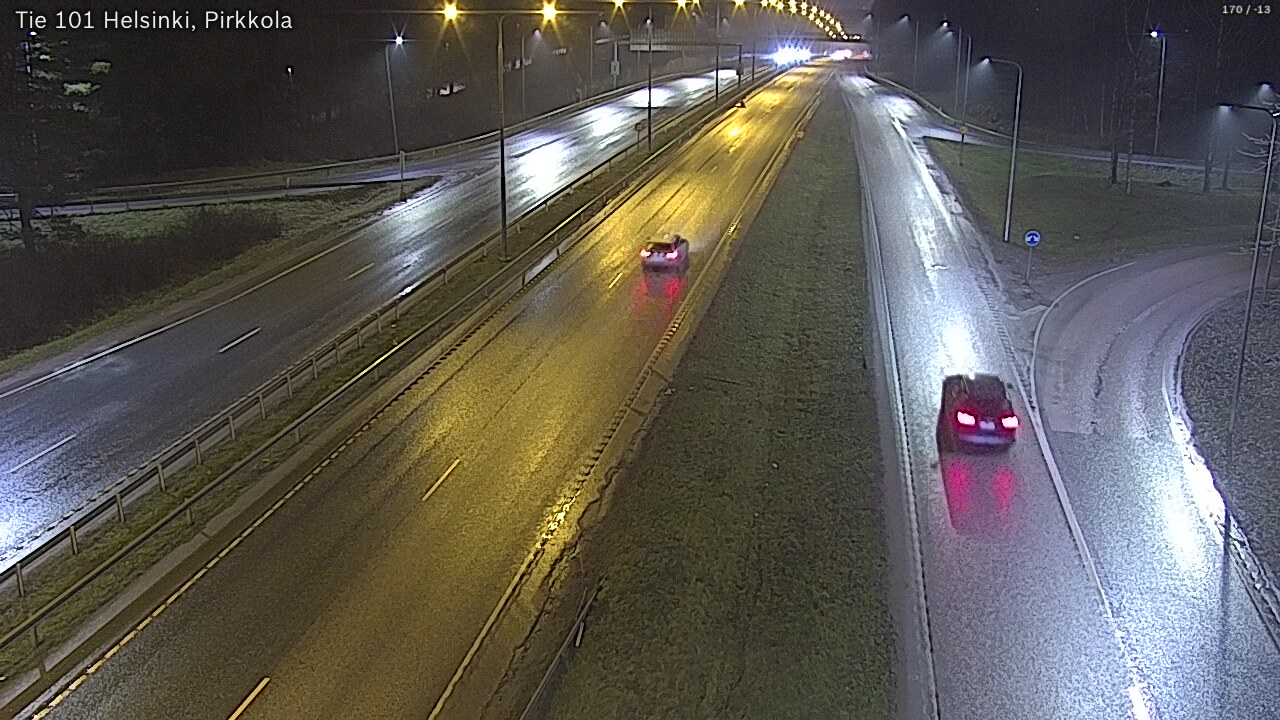 Weather Camera Image Väg 101 Helsingfors Britas, Helsinki, Uusimaa
