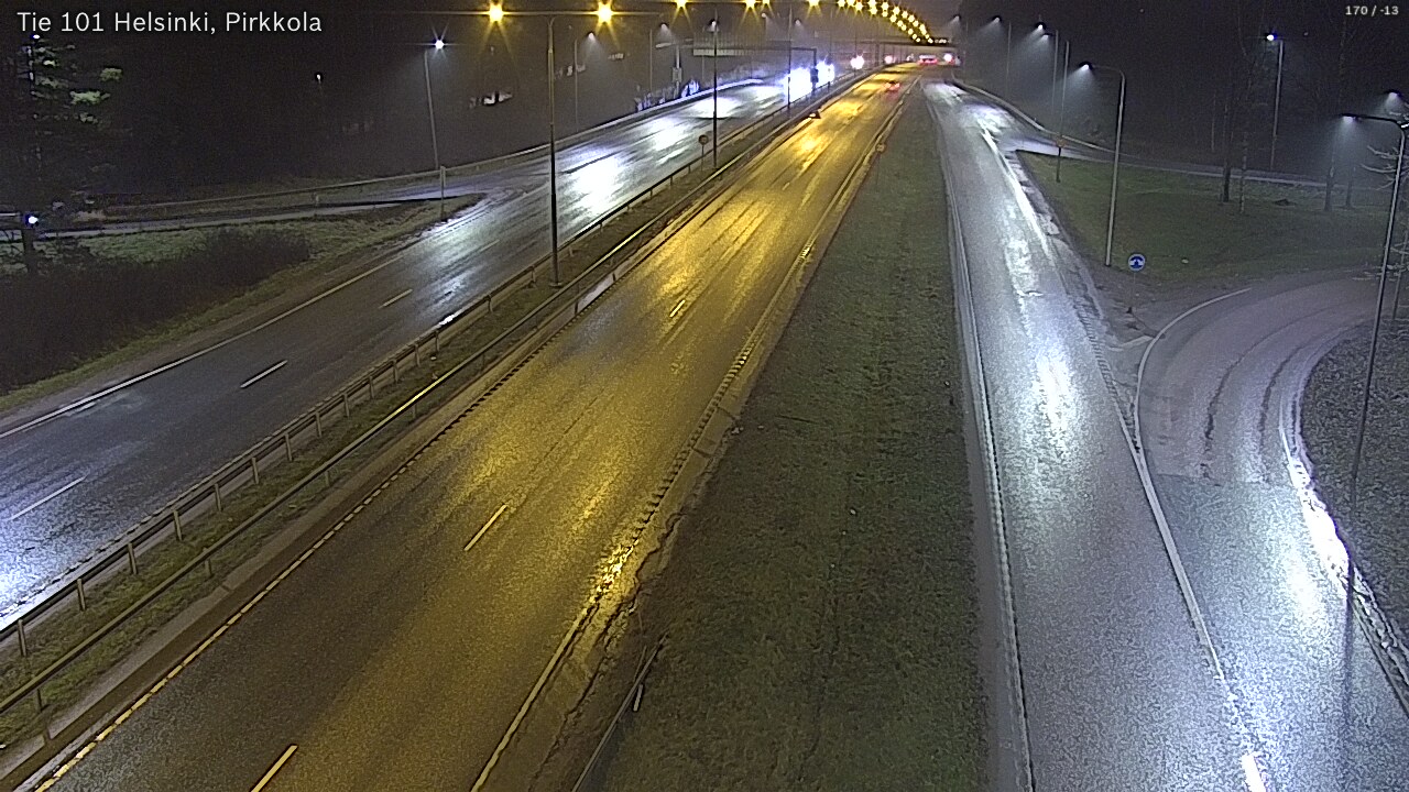 Weather Camera Image Väg 101 Helsingfors Britas, Helsinki, Uusimaa