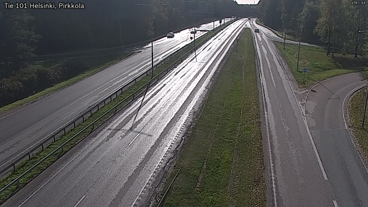 Weather Camera Image Väg 101 Helsingfors Britas, Helsinki, Uusimaa