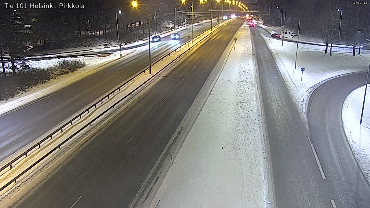 Weather Camera Image Väg 101 Helsingfors Britas, Helsinki, Uusimaa