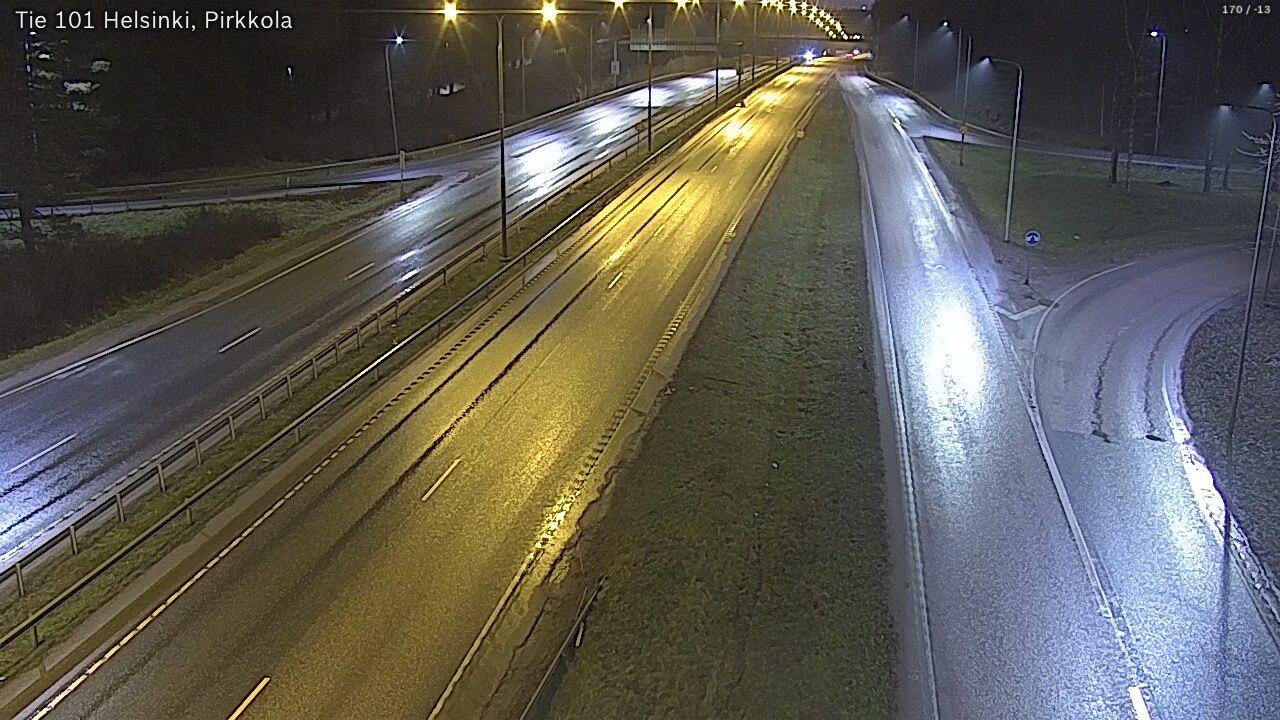 Weather Camera Image Väg 101 Helsingfors Britas, Helsinki, Uusimaa