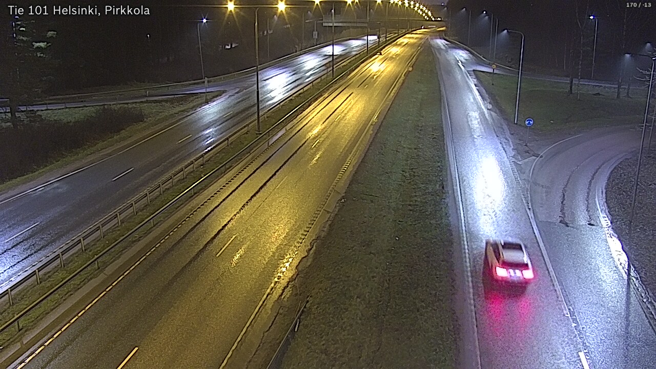 Weather Camera Image Väg 101 Helsingfors Britas, Helsinki, Uusimaa